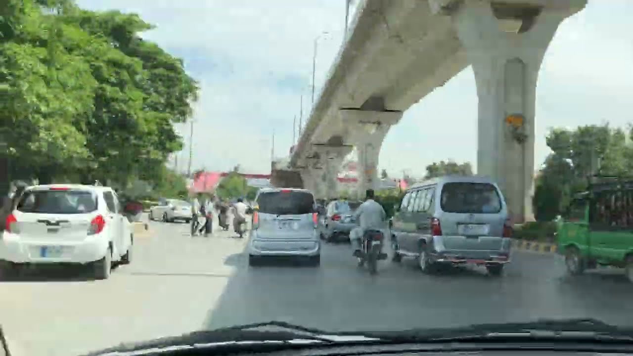 Road Trip Time Lapse Across Rawalpindi | Saddar Rawalpindi | Murree Road Rawalpindi Time-lapse