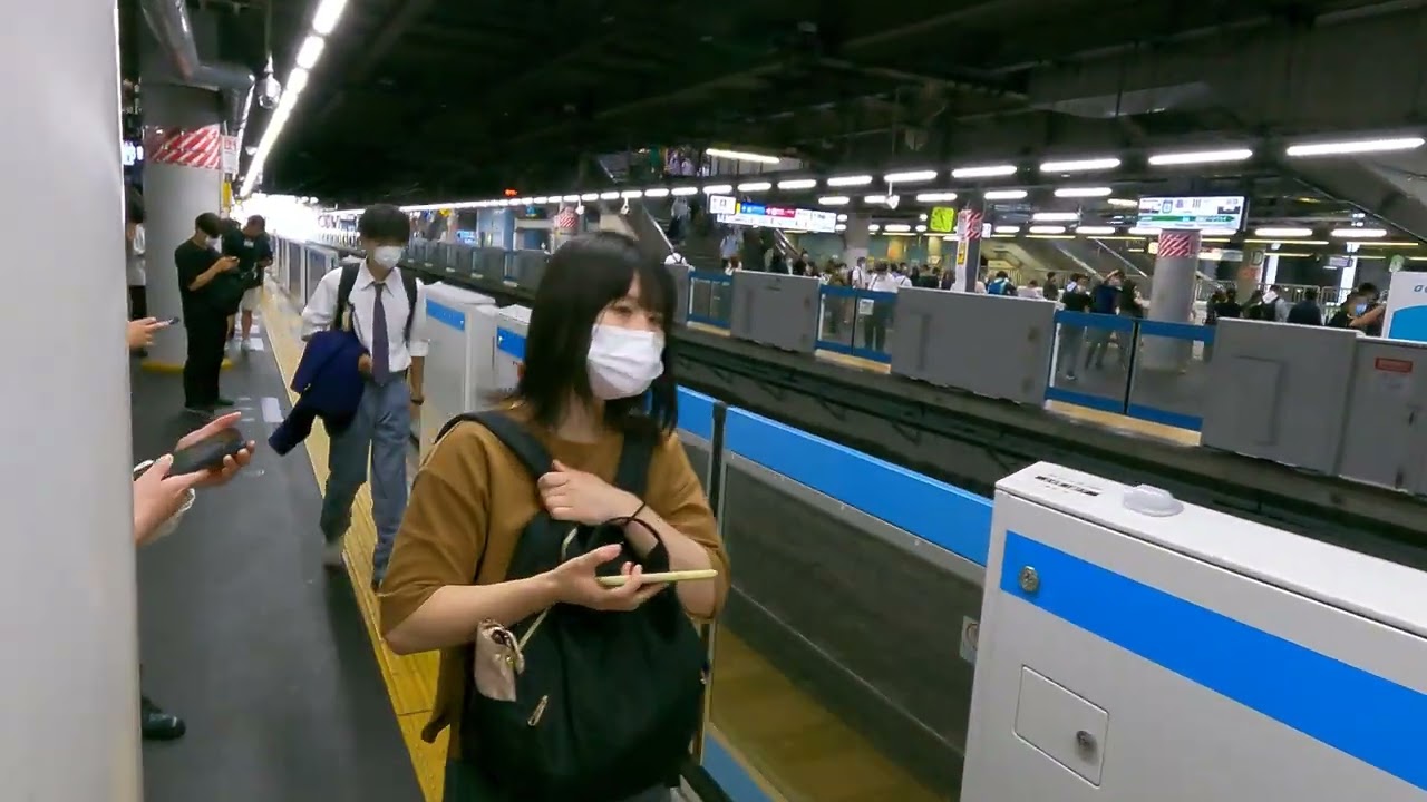 Shinagawa Station JK20 | JR Keihin Tohoku Line Walks | Tokyo Railways Exploration | Japan 4K ASMR