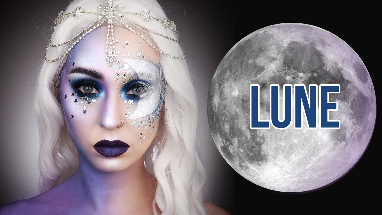Maquillage Artistique LA LUNE | LES ASTRES