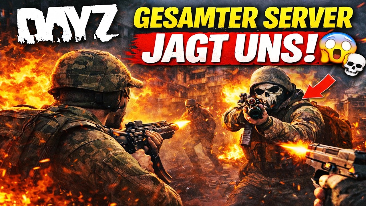 Der GANZE Server jagt uns… | DayZ Event 🔥
