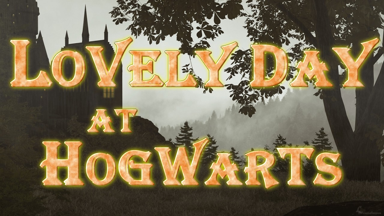 Harry Potter | A Rainy Day at Hogwarts : Ambience & Relaxing Music