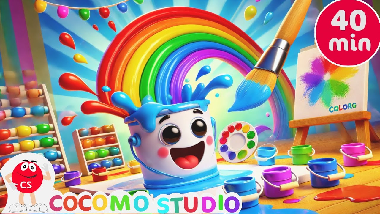Learn Colors for Toddlers | Color Song Educational Video
