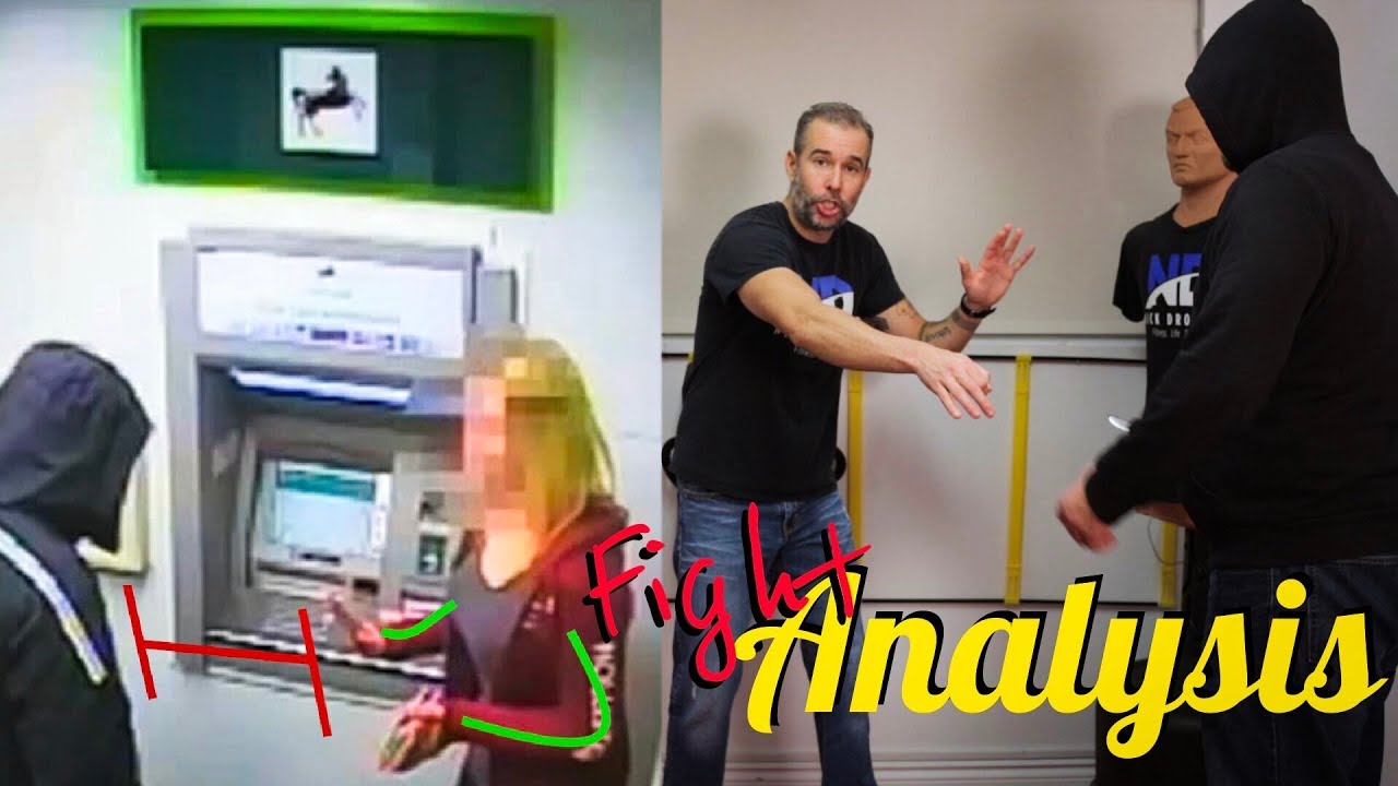 Fight Analysis - How to DEAL  with  MUGGER OR ROBBER with Nick Drossos