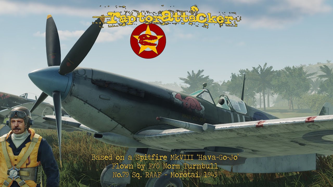 Spitfire Mk VIII Norm Turnbull 79 Sq  RAAF 1945