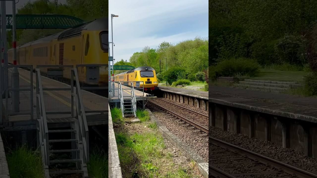 THE 2+5 NETWORK RAIL NEW MEASUREMENT TRAIN PASSES TEMPLECOMBE HEADING FOR SALISBURY ON 1/5/25