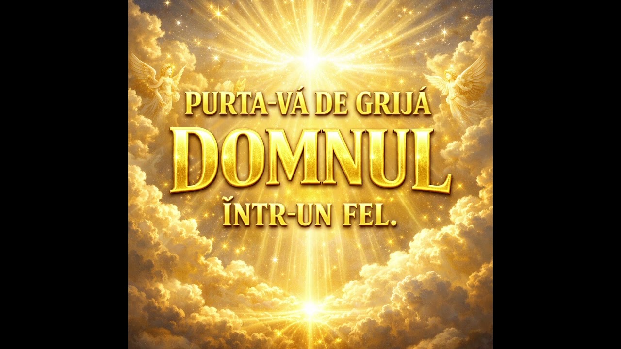 Purta-va de grijă Domnul într-un fel.