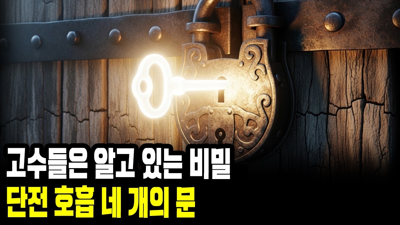 몸이 스스로 치유를 시작하는 순간｜단전 호흡 ‘네 개의 문’