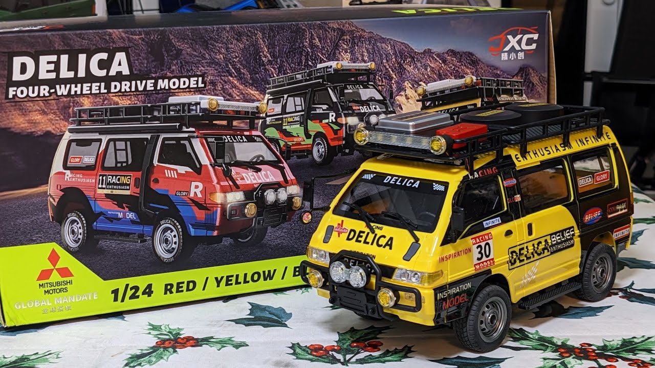 Brand New $35 !  Mitsubishi Delica Rc by Jxc Unboxing And Review !!