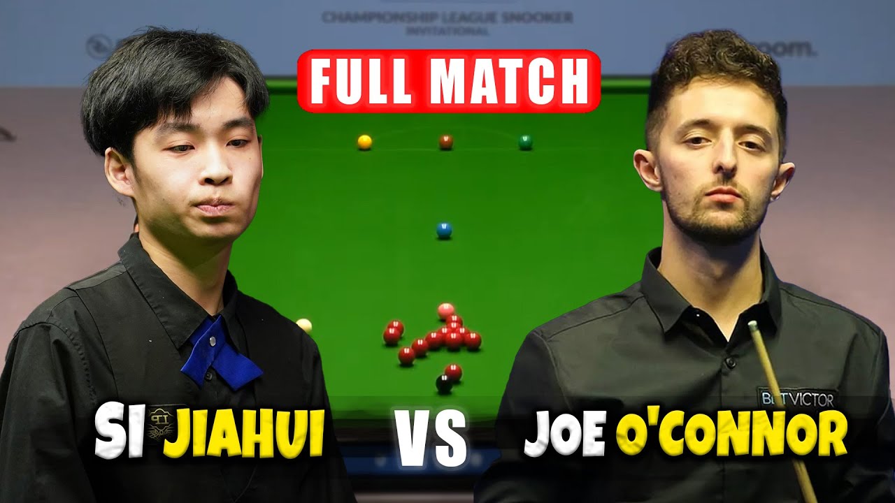 Матч по снукеру между Си Цзяхуэем и Джо О'Коннором в рамках Чемпионата Лиги 2026 года (полная зап...