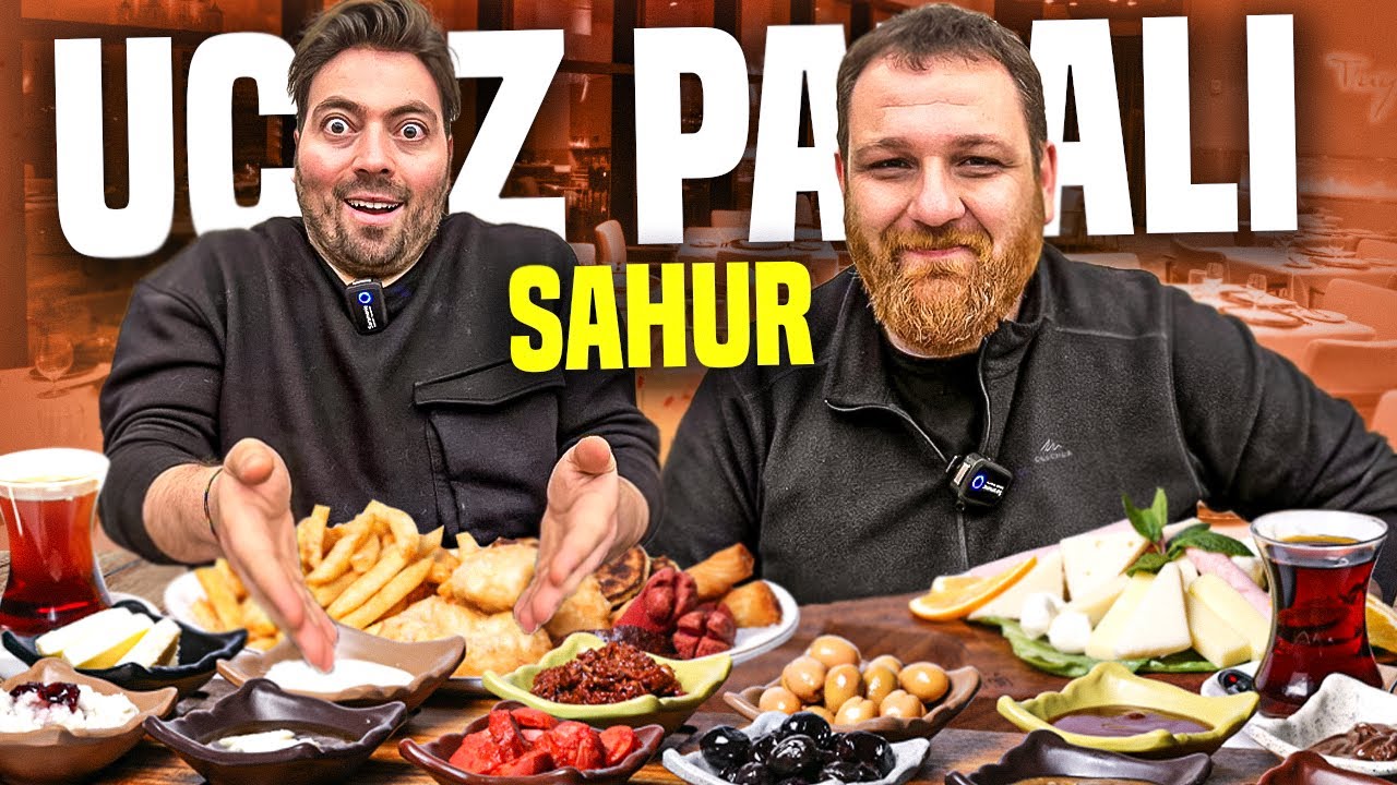 75 TL VS 800 TL ' LİK SAHUR  !