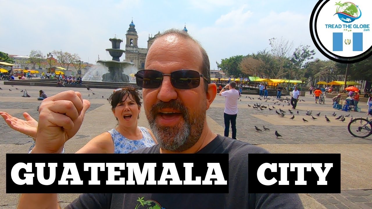 Exploring Guatemala City  | Street Food | UK couple Backpacking Central America [S3-E39]