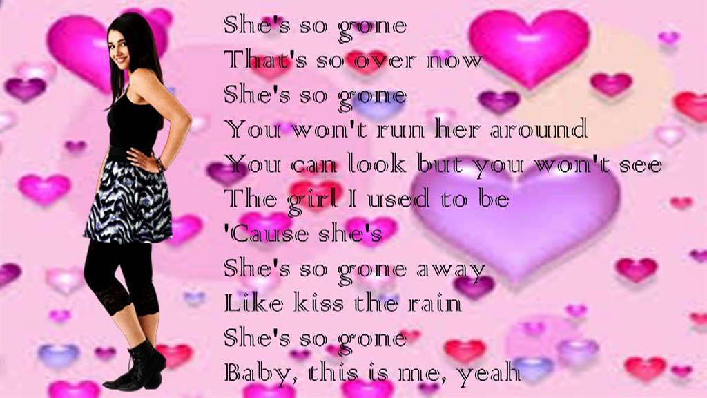 Naomi Scott- She´s so gone- Lyrics