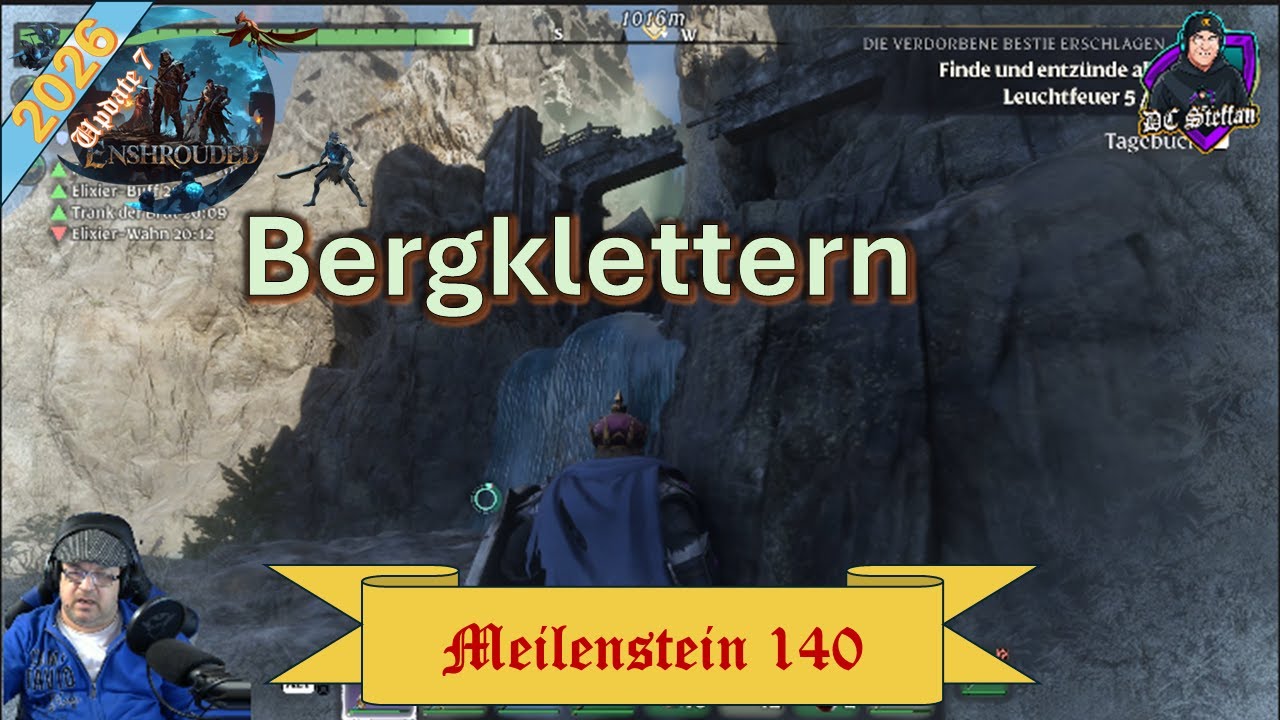 Enshrouded ✨ 140: Bergklatrer Steffanix, Leuchtfeuer fix – 6 von 8, das Glänzen im Mix!