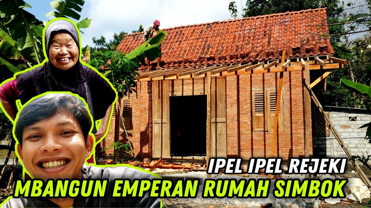 MBANGUN EMPERAN RUMAH SIMBOK PREEN, IPEL IPEL REJEKI ALHAMDULILLAH
