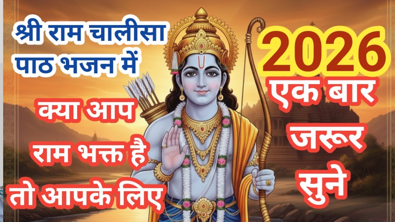LIVE-Powerful Ram Bhajan श्री राम चालीसा | Shri Ram Chalisa Bhajan | Jai Shree Ram 🙏Ram Bhakti Song