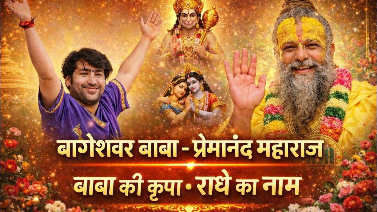 जय बागेश्वर बाबा | जय प्रेमानंद महाराज | राधे राधे भजन 2026|Aryyabant|
