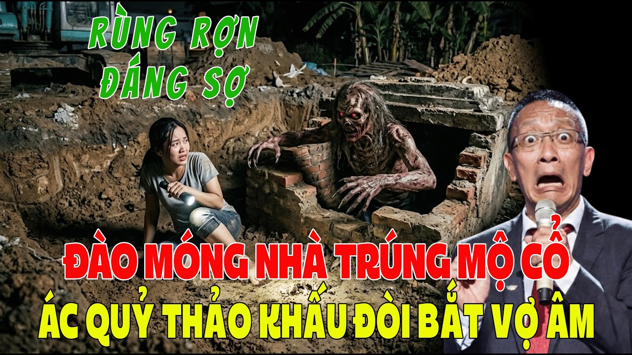 Đào Móng Xây Bếp Trúng Mộ Cổ - Ác Quỷ Thảo Khấu Đòi Bắt Vợ Âm |Tâm Sự Cùng Văn Sâm