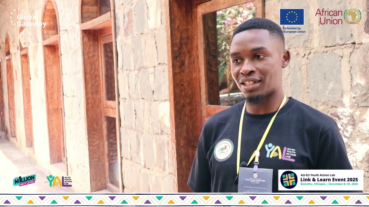 (YPDP), participates in the AU–EU Link & Learn 2025 event in Ethiopia.