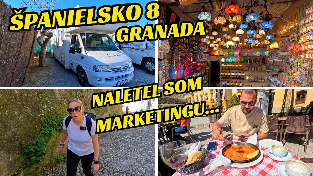 Granada | Záhrady, Trhy, Staré Ulice a naletel som marketingu