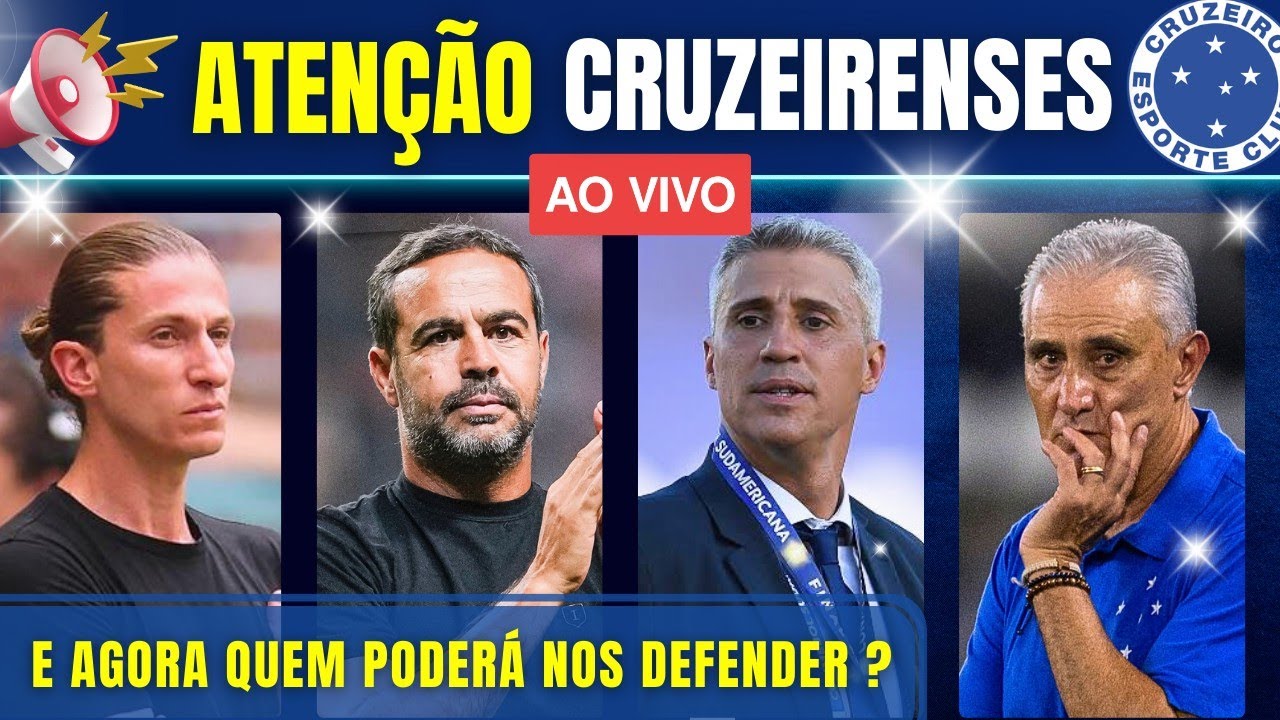 📢 ARTUR JORGE | FILIPE LUÍS | CRESPO | OUTRO NOME ? / E MAIS NOTÍCIAS DO CRUZEIRO AO VIVO.