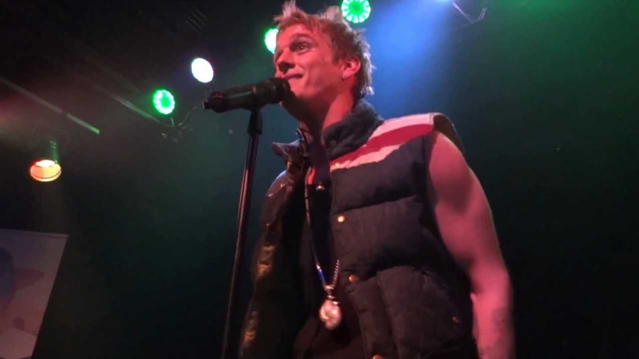 Aaron Carter "When It Comes To You" Jammin Java 3/10/13