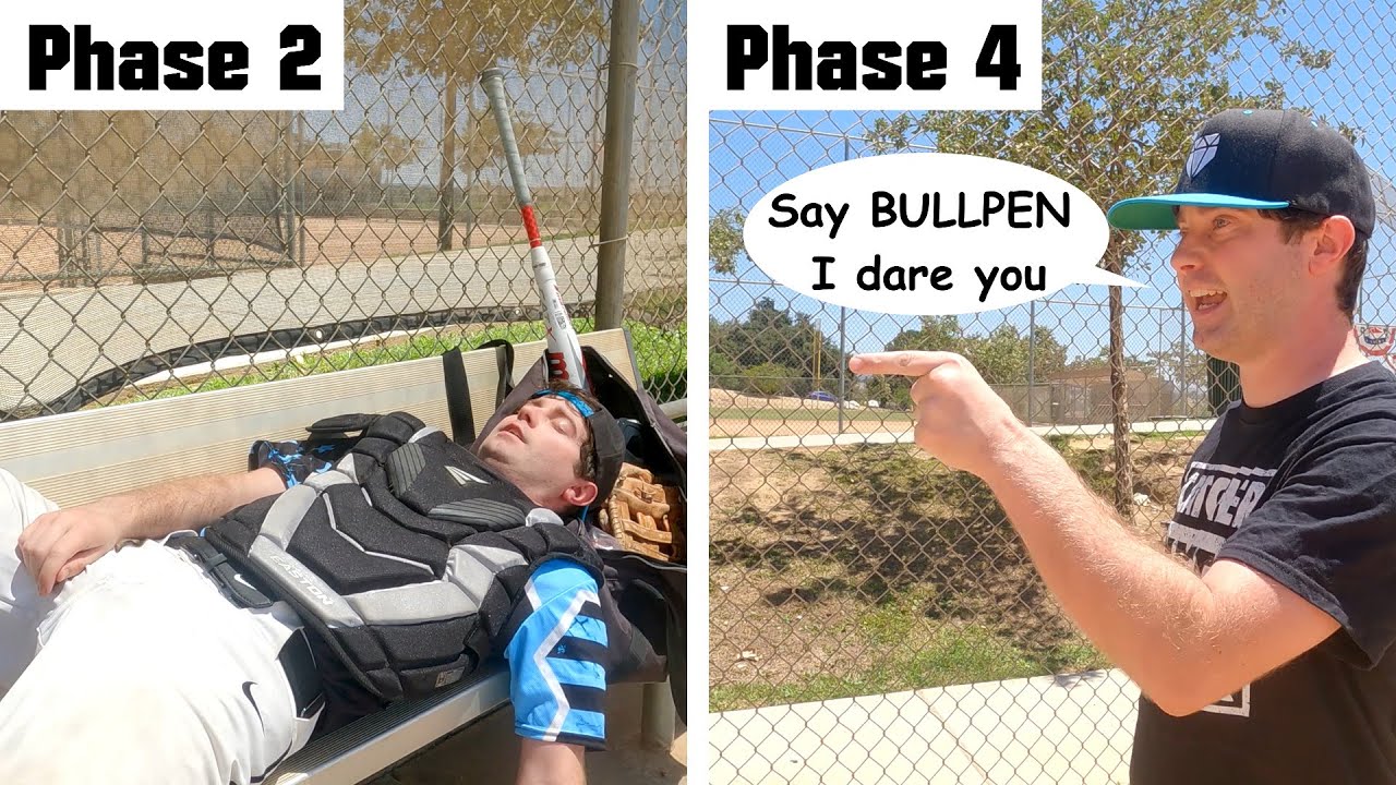 Phases of Being a Baseball Catcher - Baseball Stereotypes