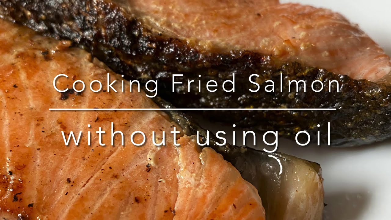 Crispy-Skinned Salmon using Saladmaster