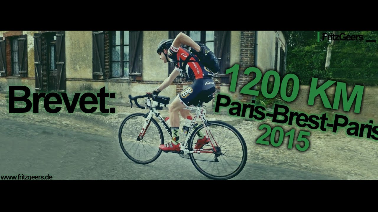 FRITZ GEERS - SUPERBREVET 1200 KM PARIS-BREST-PARIS 2015