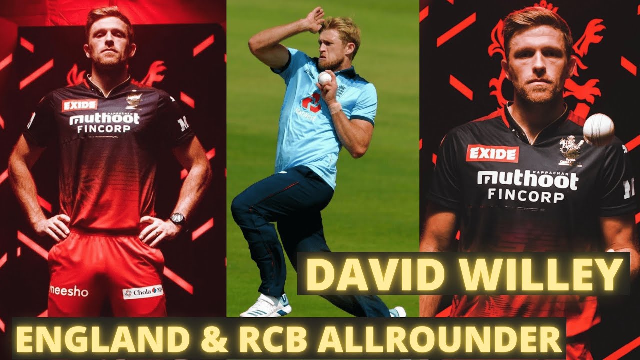 David Willey | England Allrounder | RCB Allrounder | Bowling | Batting