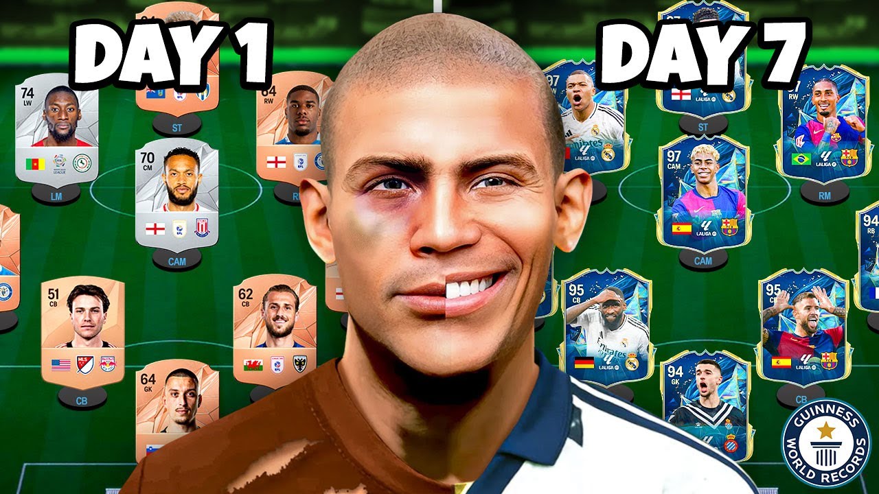 7 Days Building World`s Best Team in FIFA (TOTS Edition)