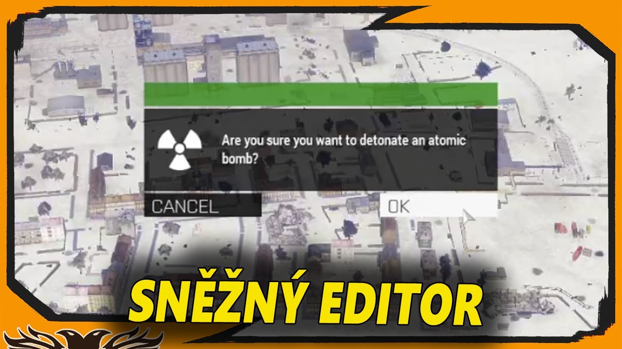 Zimní hrátky v ArmA editoru