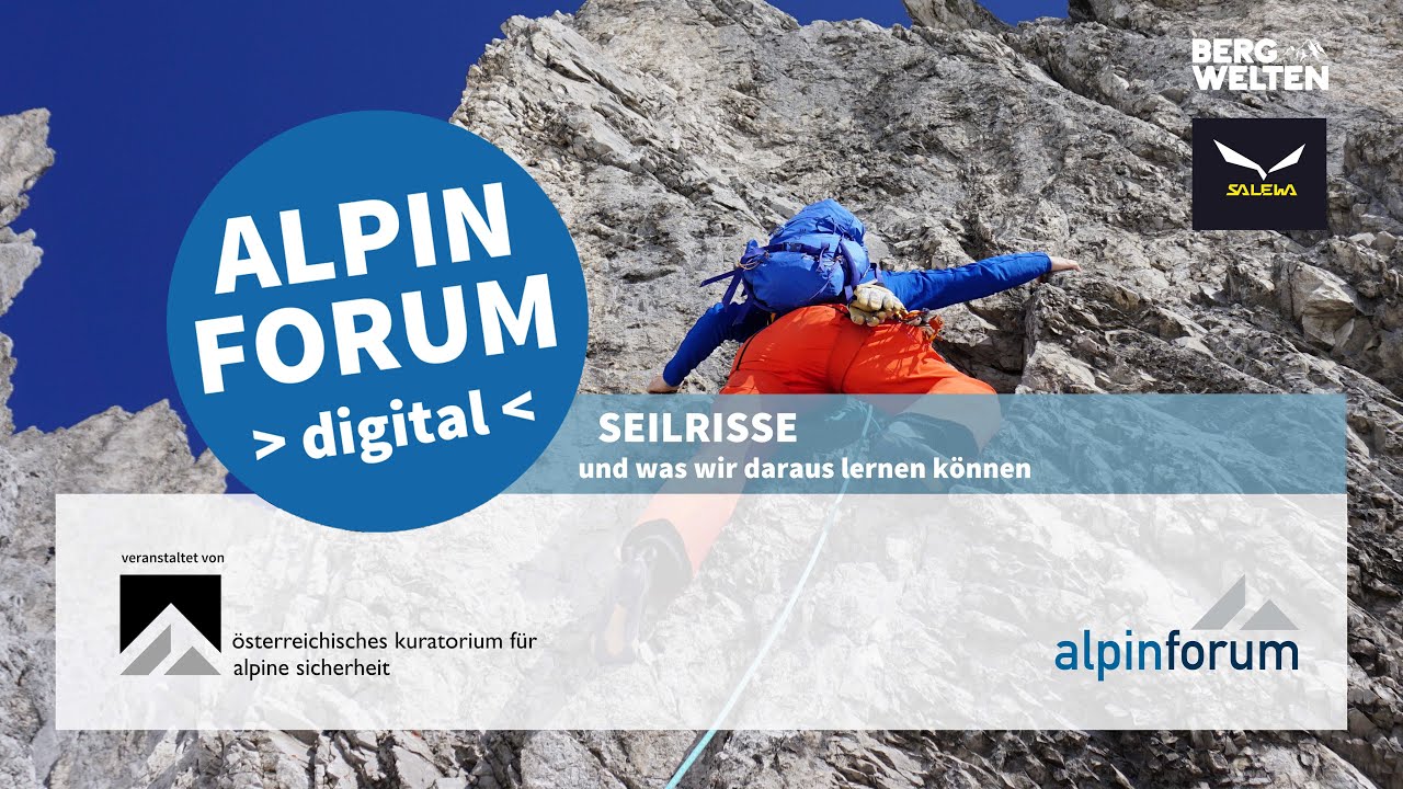ALPINFORUM 2020 - SEILRISSE - und was wir daraus lernen können