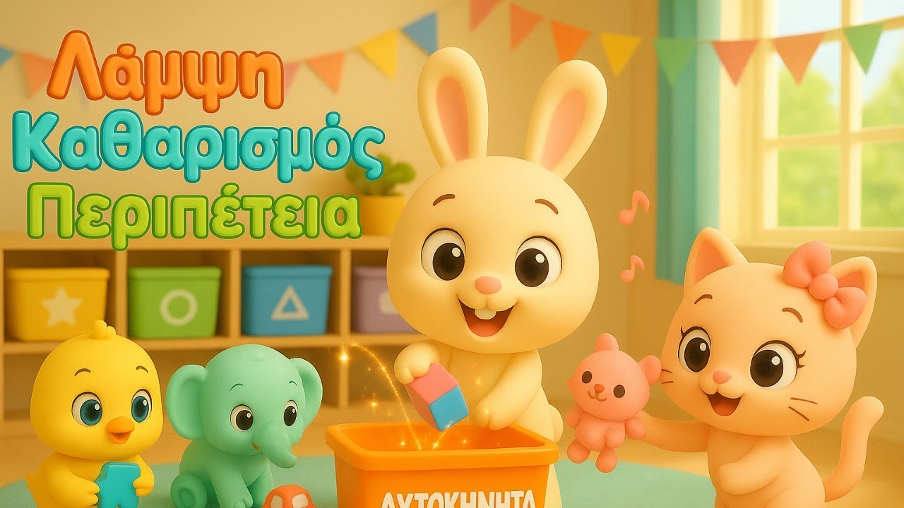 Το Τραγουδάκι της Καθαρής Παρέας! 🎶✨ Μουσικό Ταξίδι με τον Μπένι | by BrightTales