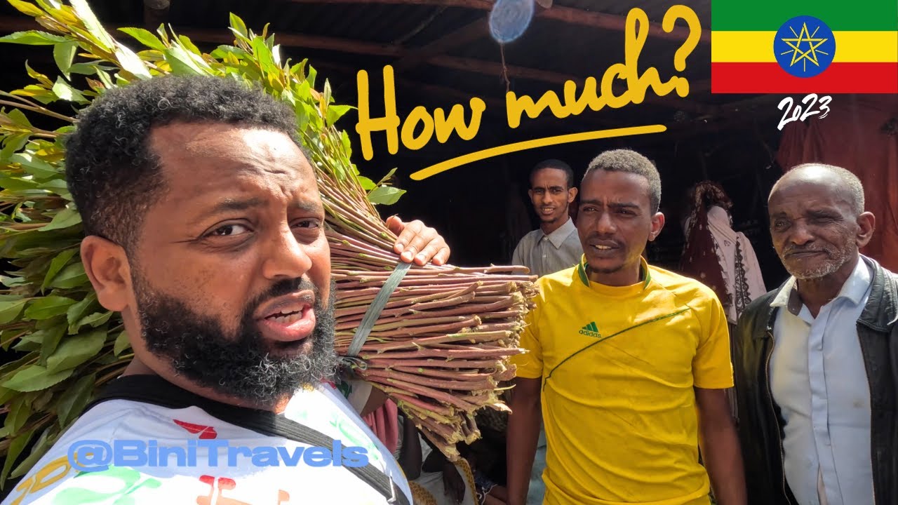 Безумие на рынке Кат в Эфиопии 🇪🇹 Путешествие из Харара в Аведай.