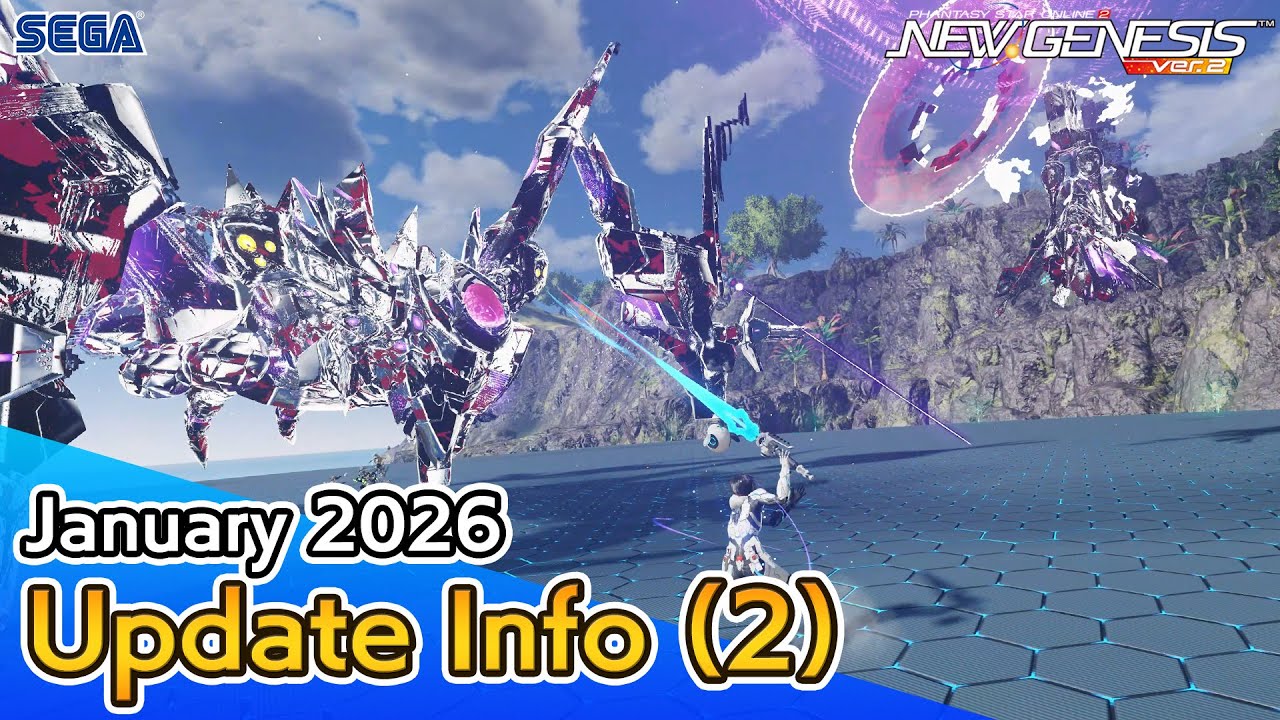 PSO2 NEW GENESIS January 2026 Update Information (2)