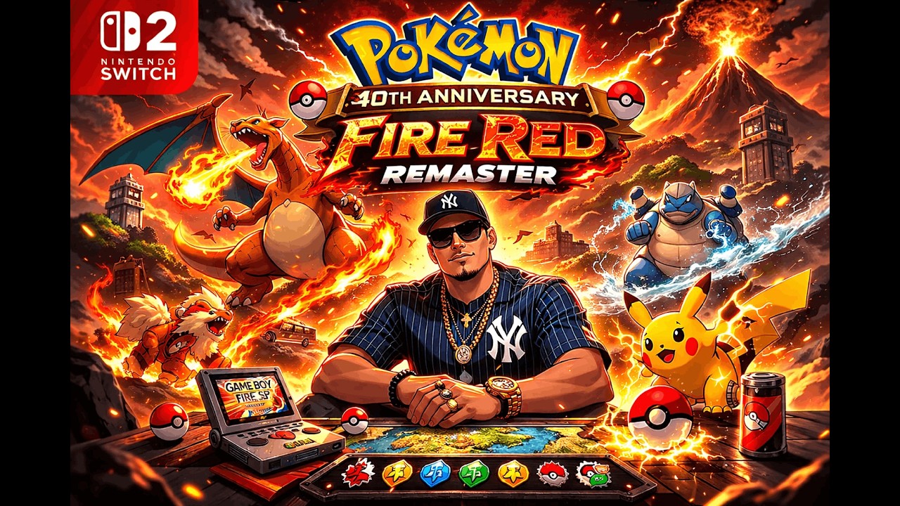 Pokémon Fire Red Remastered LIVE 🔥 30th Anniversary Stream |  Gameplay (Vertical) - Part 4.1