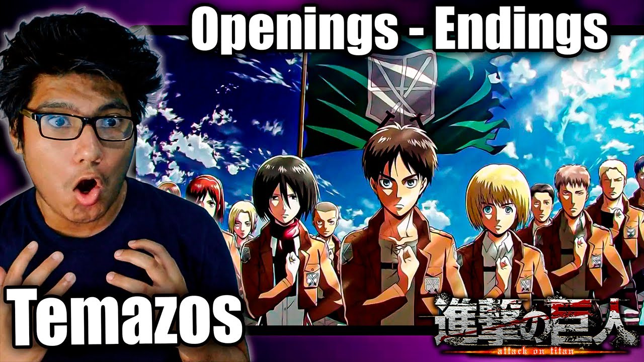 TODOS SON INCREÍBLES🔥 | Shingeki No Kyojin OPENINGS y ENDINGS REACCIÓN