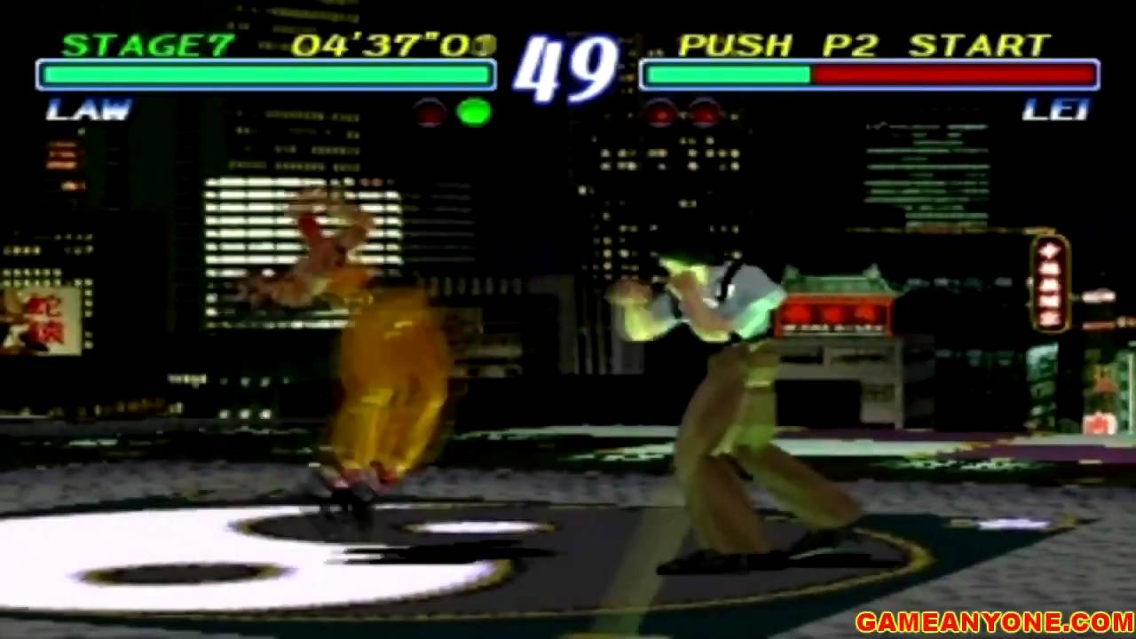 Tekken 2 - [Arcade - Medium Mode] - Law Playthrough