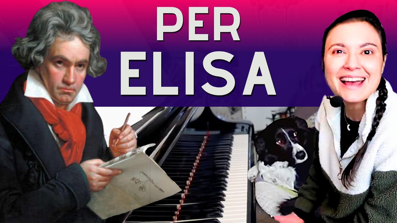 Per Elisa - Beethoven: IMPARA a SUONARE da PROFESSIONISTA il brano per pianoforte più famoso. + PDF