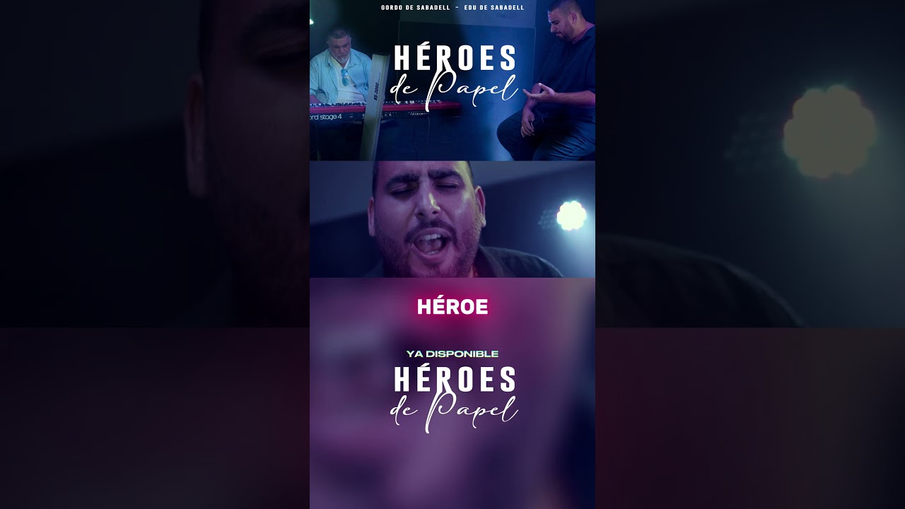Alabanza Poderosa - H&eacute;roes de  Papel #alabanzas #dios #popcristiano