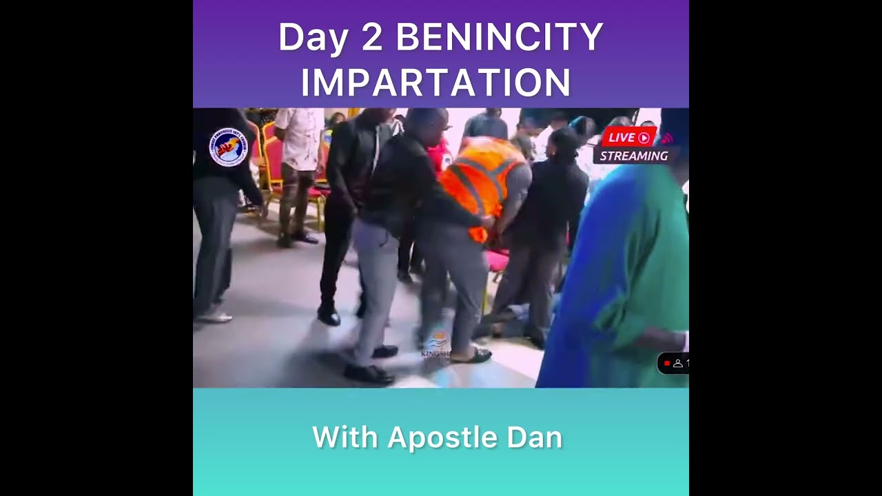God release New Grace to the congregation- Apostle Dan in Benin City Nigeria 