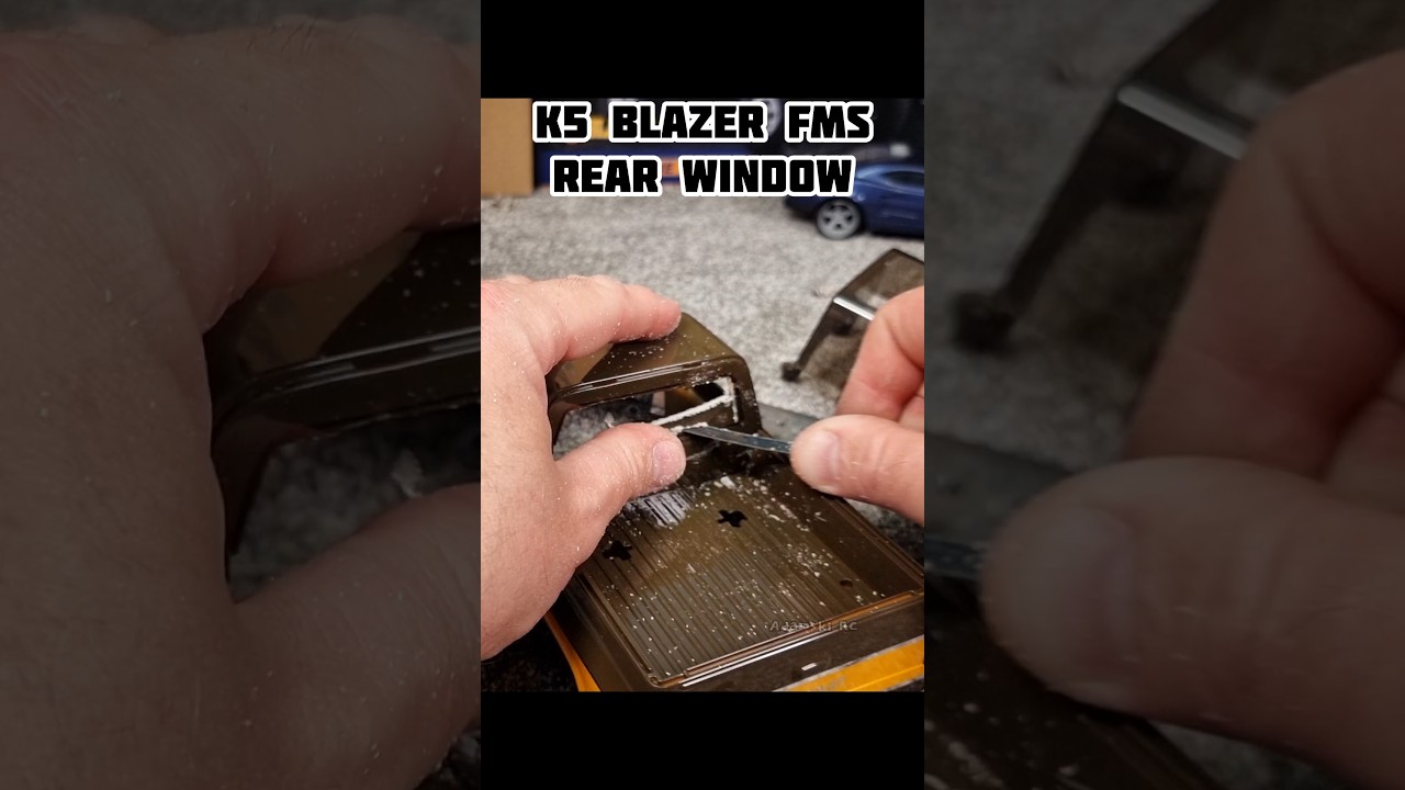 fms fcx24 k5 blazer rear window mod diy