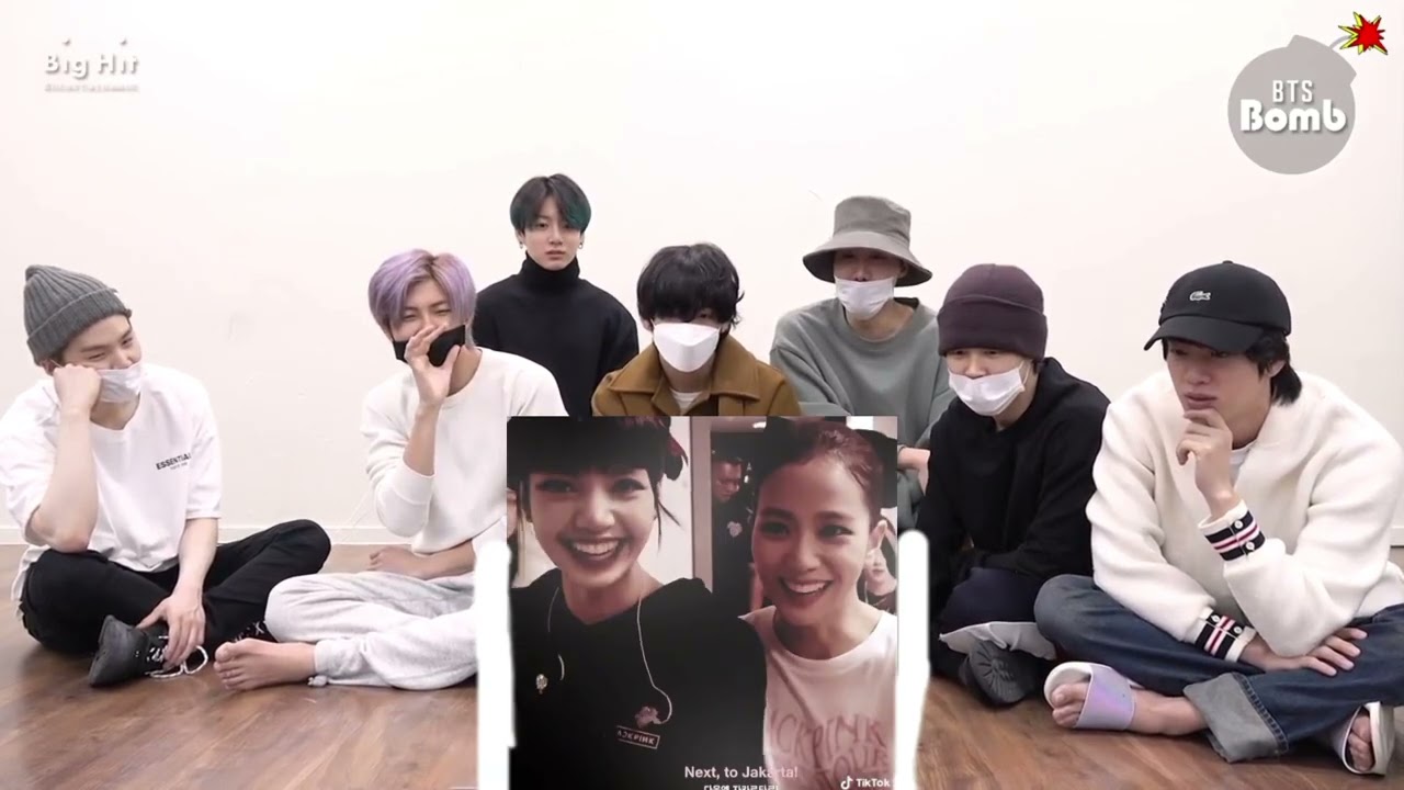 bts reaction bp tiktok