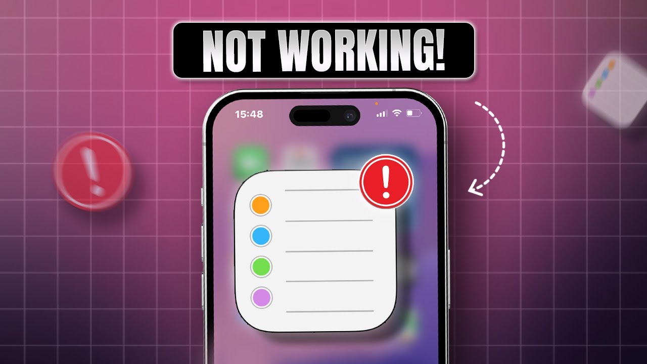 How to Fix Reminder Apps Not Working on iPhone | Solve Any Reminders App Problems on iOS 18