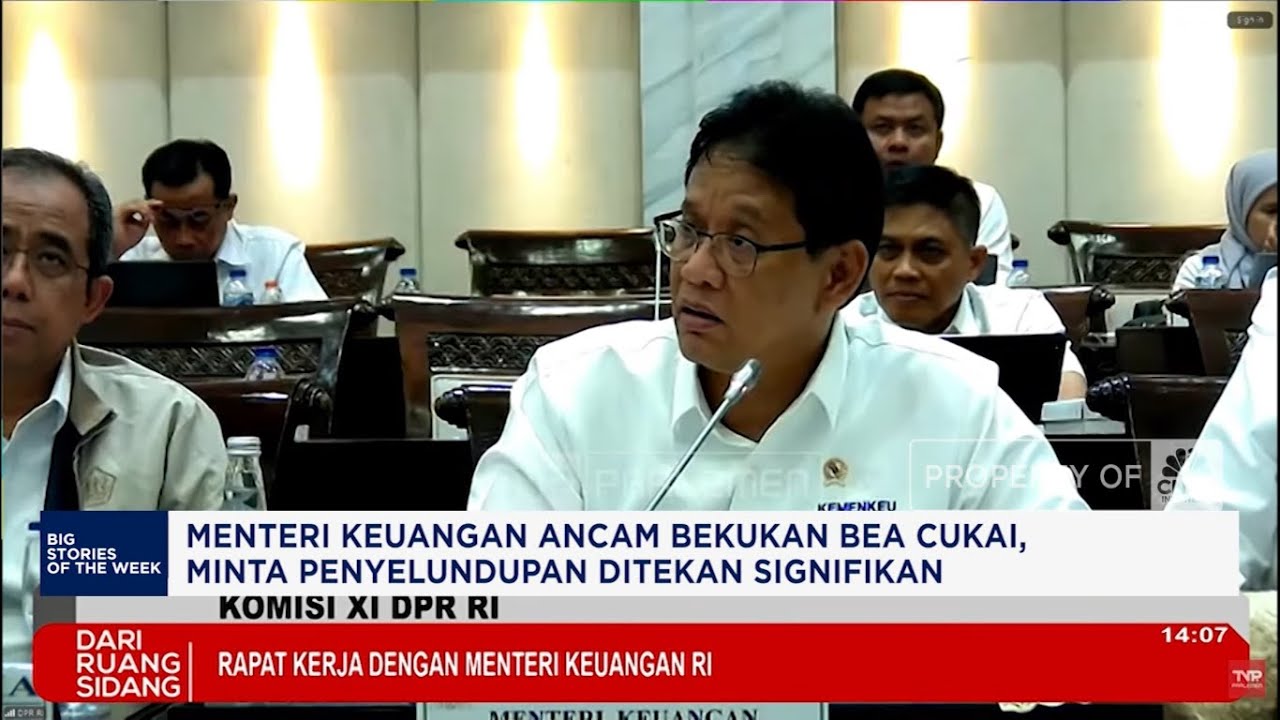Menteri Keuangan Ancam Bekukan Bea Cukai, Minta Penyelundupan Disikat