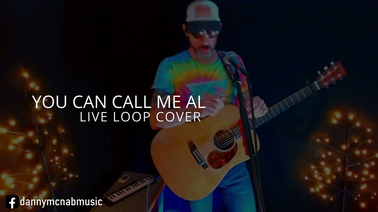 You Can Call Me Al - live loop cover