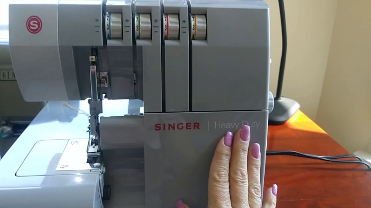 Cómo enebrar correctamente la overlock Singer 14HD854