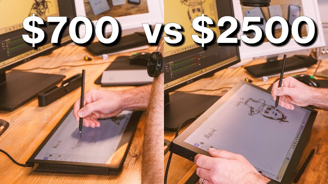 $700 vs $2500 Wacom Pen Display