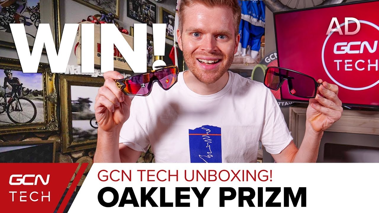 Распаковка GCN Tech! Линзы Oakley PRIZM, очки Jawbreaker и Sutro