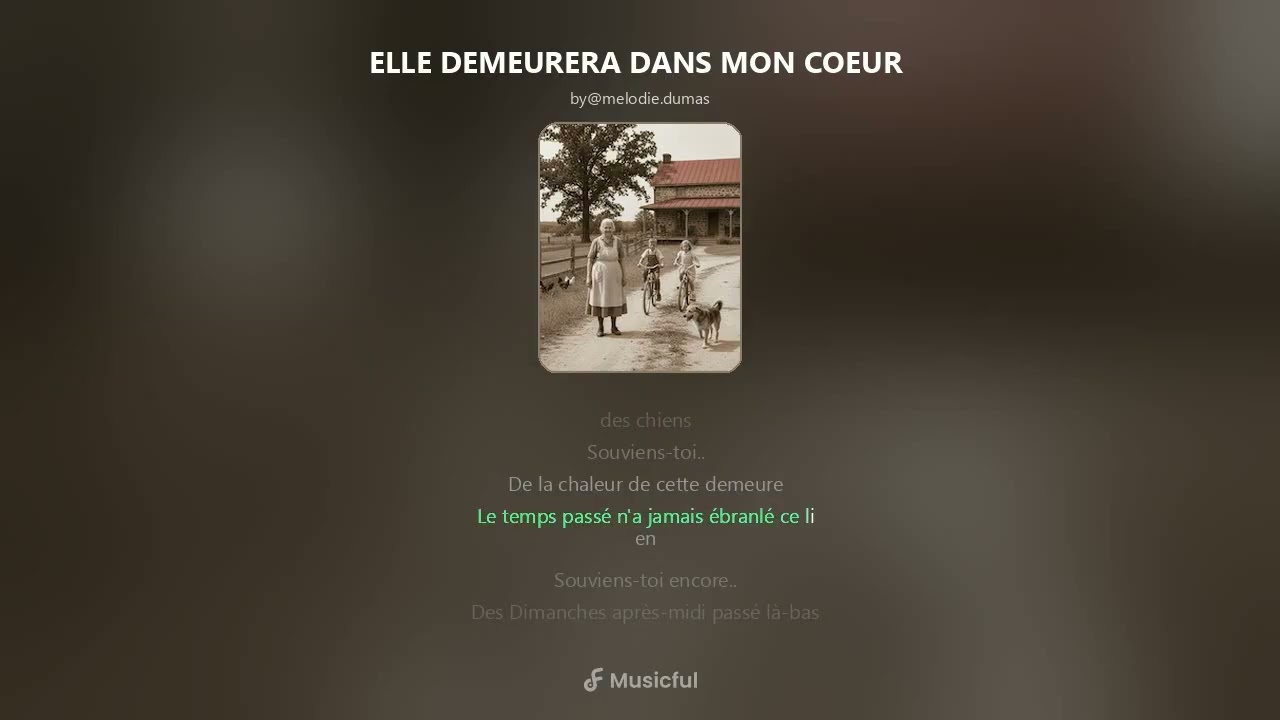 ELLE DEMEURERA DANS MON COEUR  720p 16x9